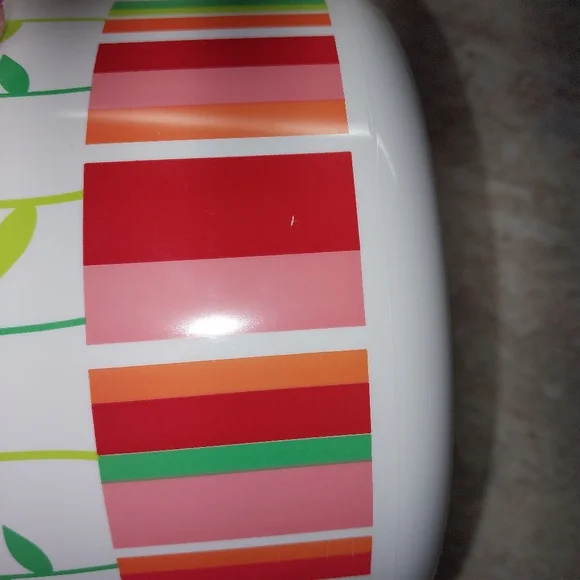 Floral hearts Tupperware canister set